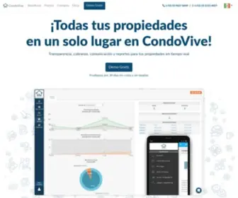 Condovive.com(Condovive) Screenshot