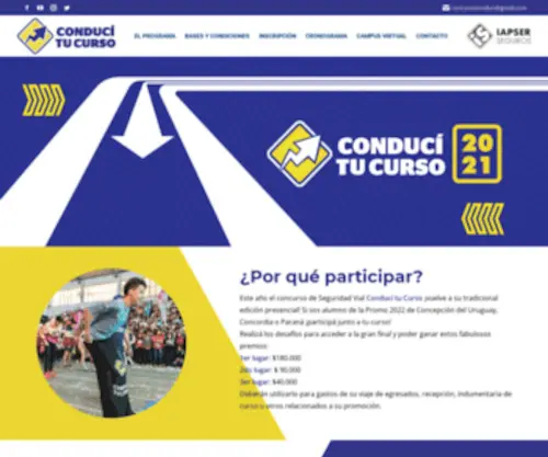 Conducitucurso.com.ar(Conducí) Screenshot