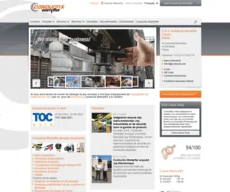 Conductix.fr(We move your business) Screenshot