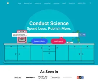 Conductscience.com(Tools to Conduct Science) Screenshot