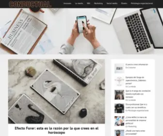 Conductual.es(Un blog sobre psicología del consumidor) Screenshot