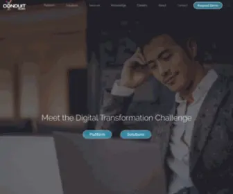 ConduitGlobal.com(Omnichannel) Screenshot