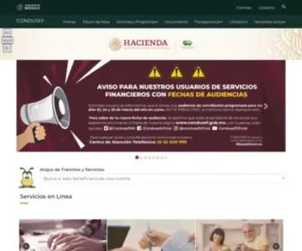 Condusef.gob.mx(Condusef) Screenshot