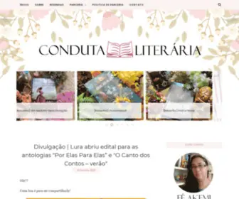 Condutaliteraria.com(Literária) Screenshot