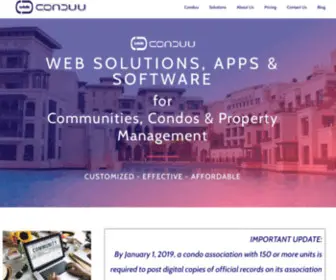 Conduu.com(Property Management Software) Screenshot