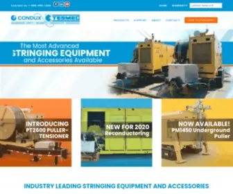 Conduxtesmec.com(Condux Tesmec) Screenshot