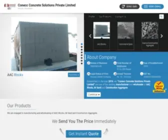 Conecc.in(Conecc Concrete Solutions Private Limited) Screenshot