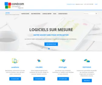 Conecom.net(Conception et réalisation de logiciels et de sites internet) Screenshot