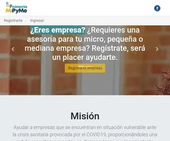 Conectamipyme.com(Conecta MiPyMe) Screenshot