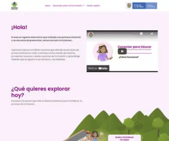 Conectarparaeducar.co(Conectar para educar) Screenshot