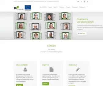Conedu.com(Lernend Wandel gestalten) Screenshot