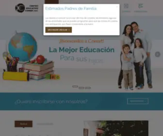 Coneet.edu.mx(Centro Educativo Coneet) Screenshot