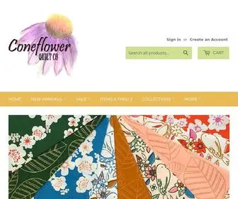 Coneflowerquiltco.com(Coneflower Quilt Co) Screenshot