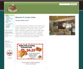 Conejocoffee.com(Conejo Coffee) Screenshot