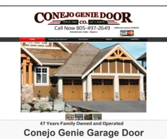 Conejogeniedoor.com(Conejo Genie) Screenshot