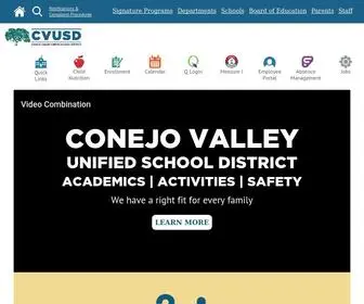 Conejousd.org(Conejo Valley Unified School District) Screenshot