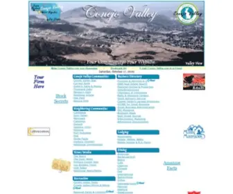 Conejovalley.com(The Official Website of the Conejo Valley) Screenshot