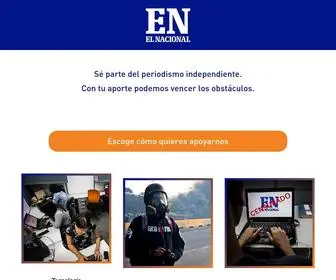 Conelnacional.com(EL NACIONAL) Screenshot