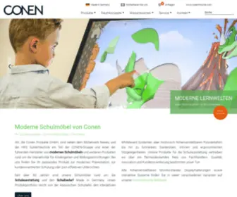 Conen-GMBH.de(Schulmöbel) Screenshot