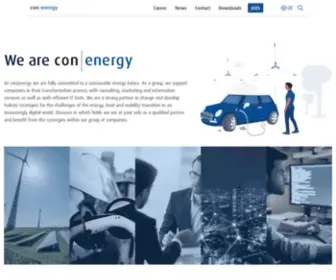 Conenergy.com(Wir sind) Screenshot