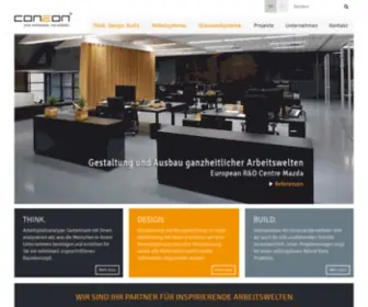 Coneon.de(Büroeinrichtung) Screenshot