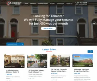 Conerney.ie(Estate Agents in Dublin) Screenshot