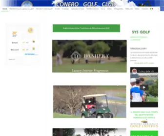 Conerogolfclub.it(Conero Golf Club) Screenshot