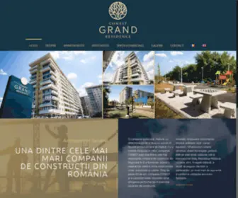 Conestgrandresidence.ro(Conest Grand Residence) Screenshot