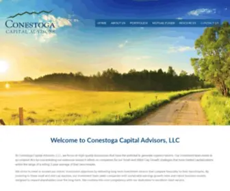 Conestogacapital.com(Conestoga Capital Advisors) Screenshot