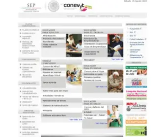 Conevyt.org.mx(Portal Educativo CONEVyT) Screenshot