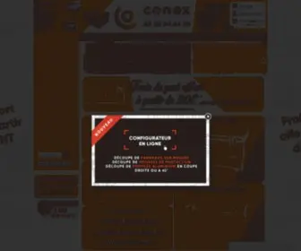 Conex-Online.com(Accessoires flightcase) Screenshot