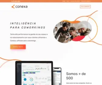 Conexa.app(Software para Coworkings) Screenshot