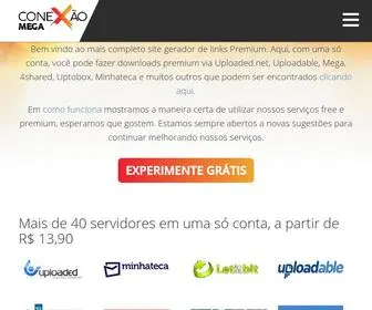 Conexaomega.com.br(Conex) Screenshot
