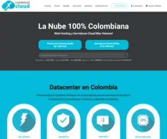 Conexcolcloud.co(Hosting en Colombia) Screenshot