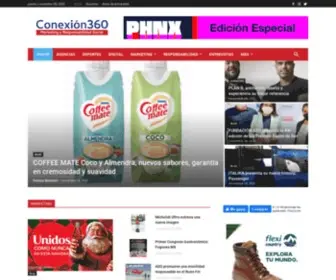 Conexion360.mx(Conexion 360) Screenshot