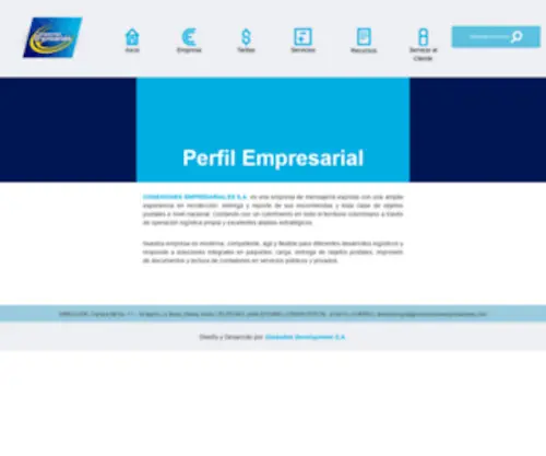 Conexionesempresariales.com(Inicio) Screenshot