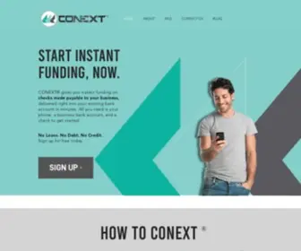 Conextnow.com(CONEXT) Screenshot