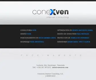 Conexven.com(Conexven Internet Consulting) Screenshot