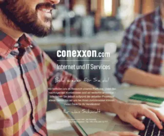 Conexxon.com(Ihr persönlicher Partner für Internet und IT Services im Rhein) Screenshot