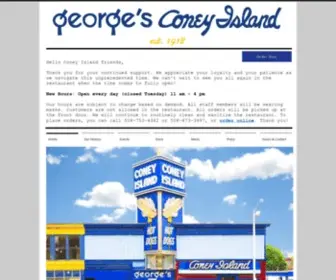 Coneyislandlunch.com(George's Coney Island Lunch) Screenshot