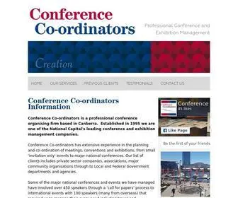 Confco.com.au(Conference Co) Screenshot