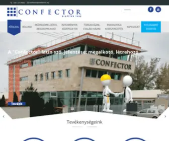 Confector.hu(Generálkivitelezés) Screenshot