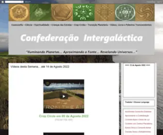 Confederacaointergalactica.com.br(Confederação Intergaláctica) Screenshot