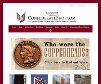 Confederateshop.com(Confederate Shop) Screenshot