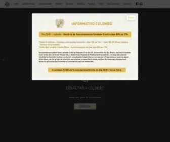 Confeitariacolombo.com.br(Confeitaria Colombo) Screenshot