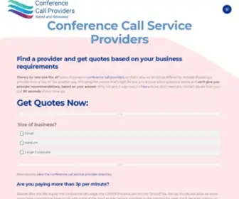 Conference-Call-Providers.co.uk(Best Conference Call Providers & Remote Meetings Software) Screenshot