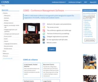 Conference-Service.com(Conference Software) Screenshot