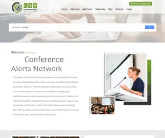 Conferencealerts.net(Conference Alerts) Screenshot