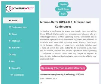 Conferencenext.com(International Conferences 2024) Screenshot