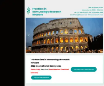 Conferences-Firn.com(Frontiers in Immunology Research Network) Screenshot